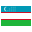 Usbekistan flag